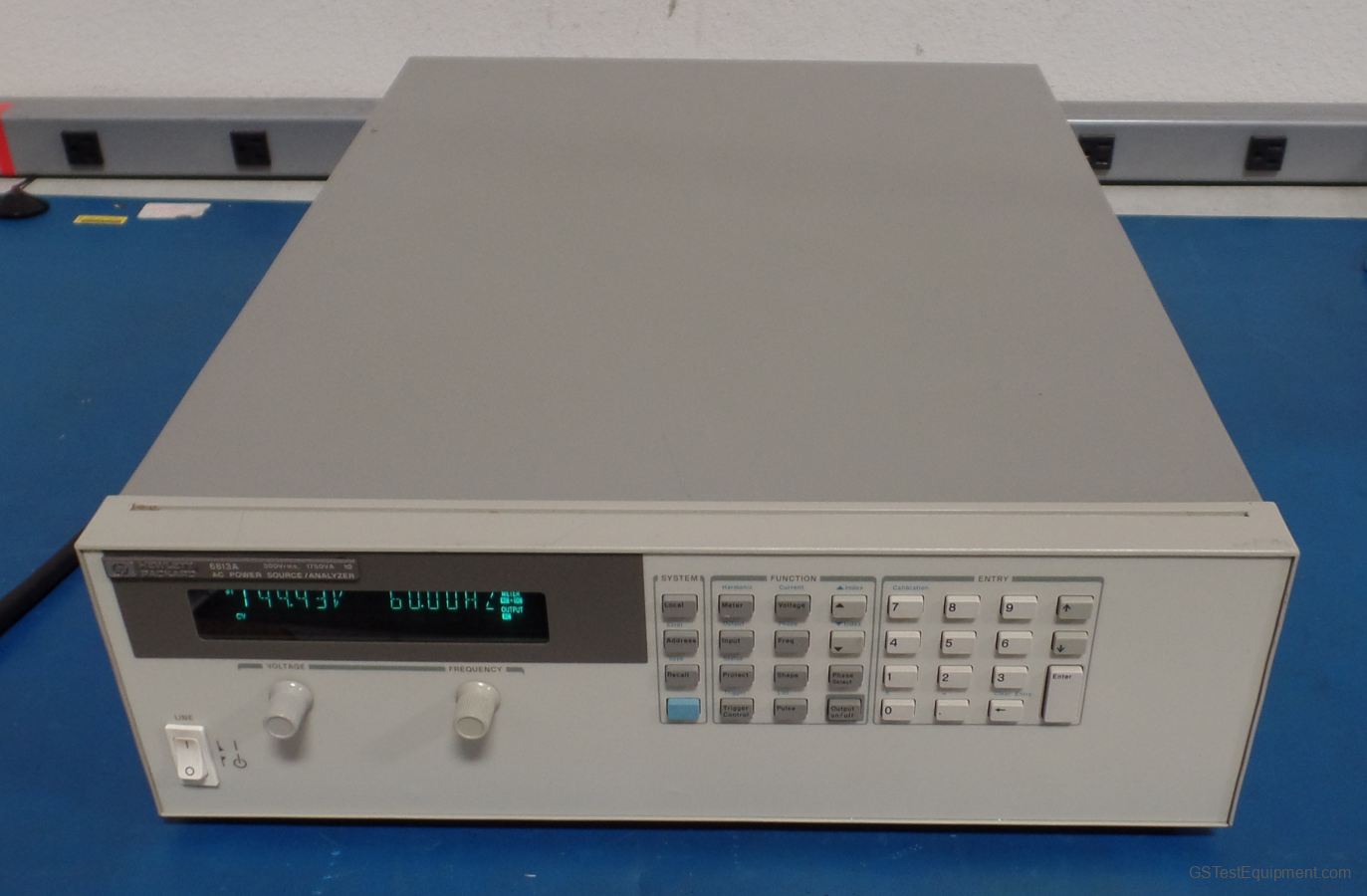 HP / Keysight / Agilent 6813A AC Power Supplies - front view