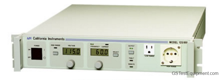 California Instruments 1251RP AC Power Supplies - front view