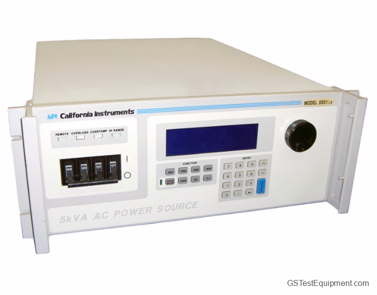 California  Instruments-Ametek 5001i AC Power Supplies - front view