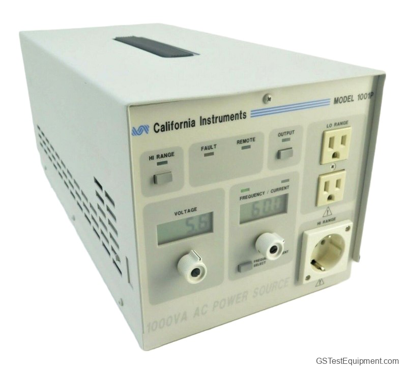 California  Instruments-Ametek 801P AC Power Supplies - front view