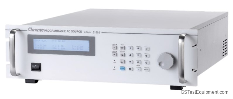 Chroma 61604 AC Power Supplies - front view