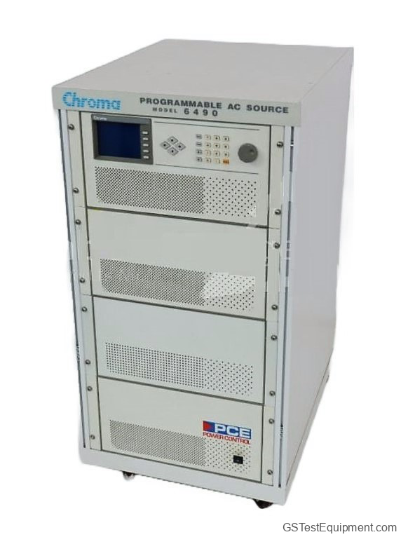 Chroma 6490 AC Power Supplies - front view