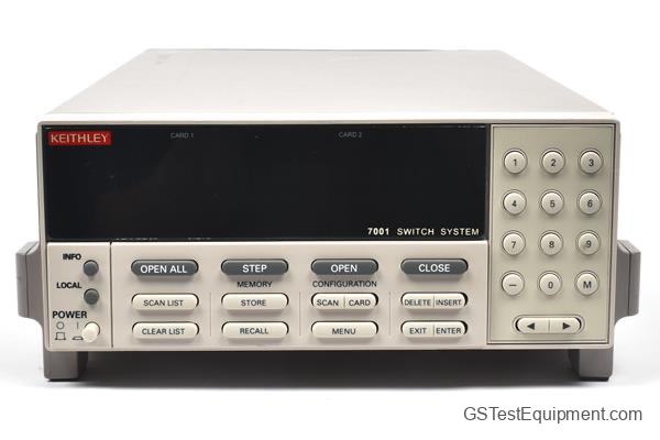 Keithley Instruments 7001 Data Acquisition Systems - front view