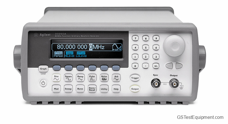 HP / Keysight / Agilent 33220A Function Generators - front view