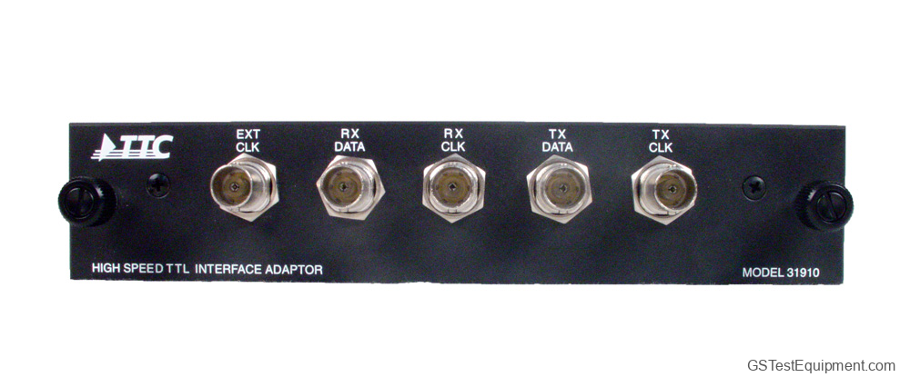 TTC 31910 Bit Error Rate Testers - front view