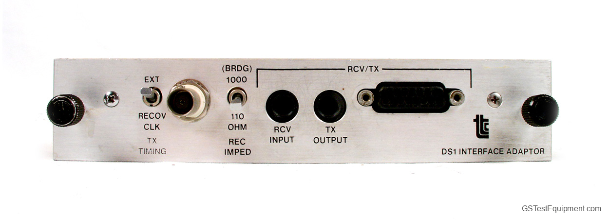 TTC 40151 Bit Error Rate Testers - front view