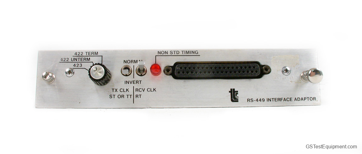 TTC 40180 Bit Error Rate Testers - front view