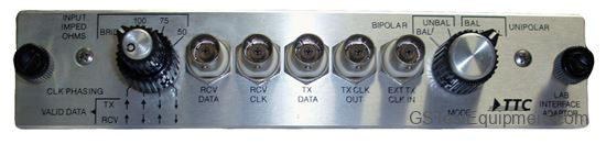 TTC 40204 Bit Error Rate Testers - front view