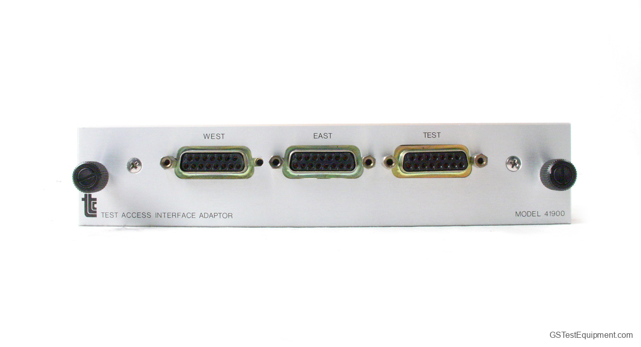 TTC 41900 Bit Error Rate Testers - front view