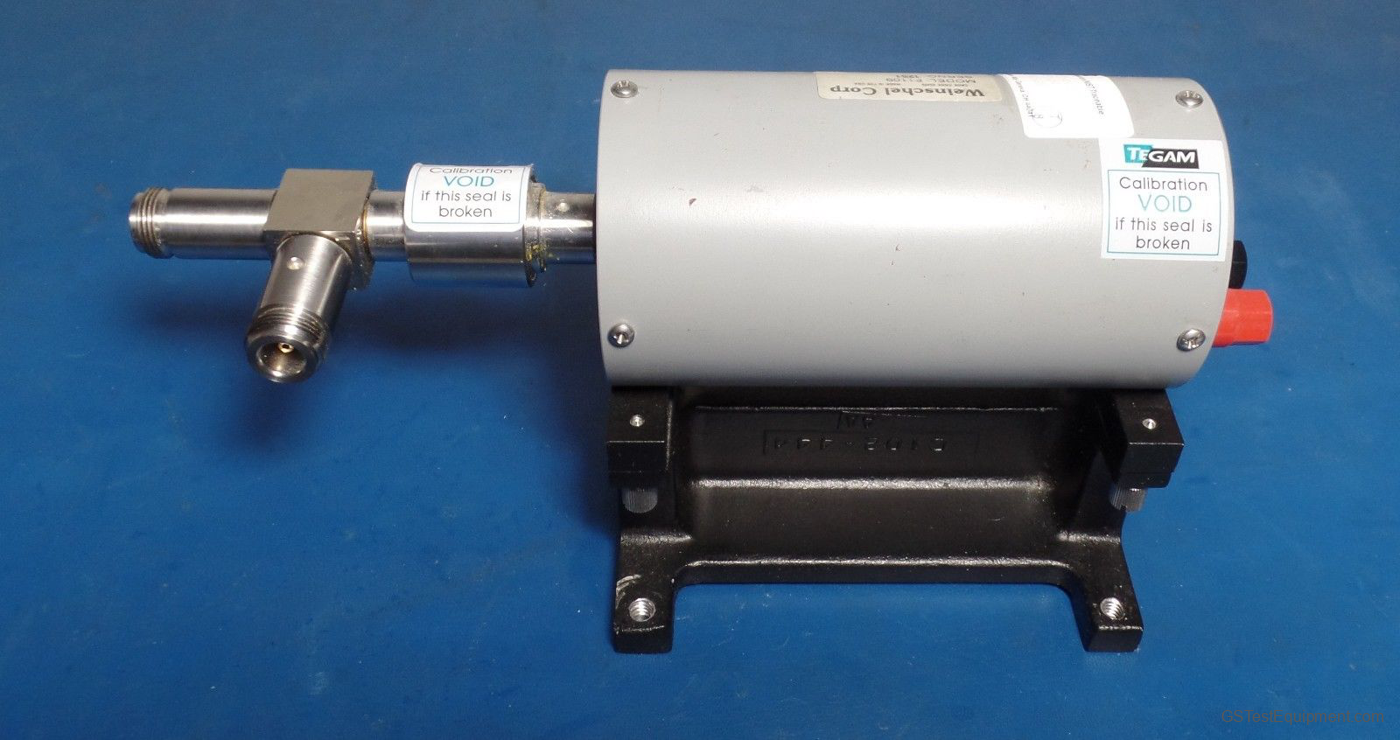 TEGAM F1109H Calibration Fixtures - front view