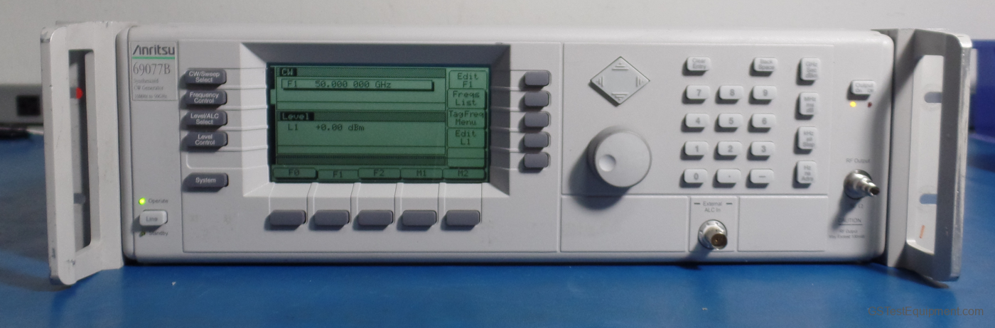 Anritsu 69077B Signal Gen/Synthesizers/Sweepers - front view