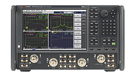 HP / Keysight / Agilent N5247A Network Analyzers - front view