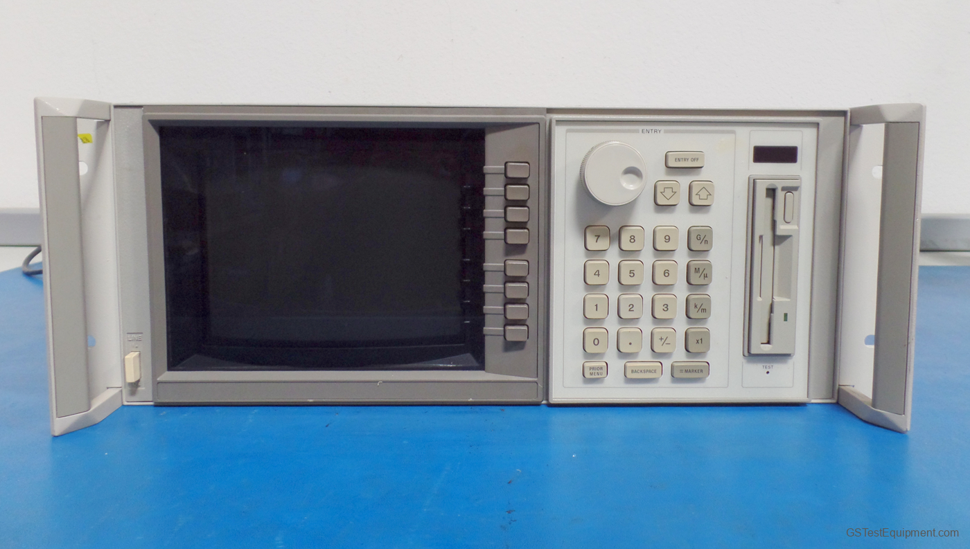 HP / Keysight / Agilent 85101C Network Analyzers - front view