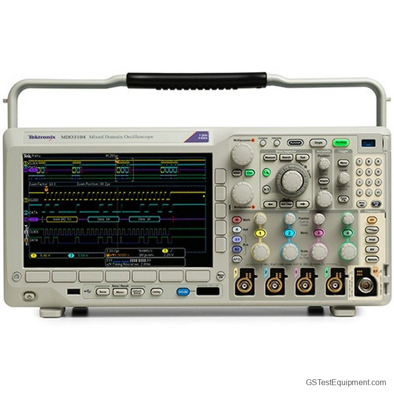 Tektronix MDO 3014 Oscilloscopes - front view
