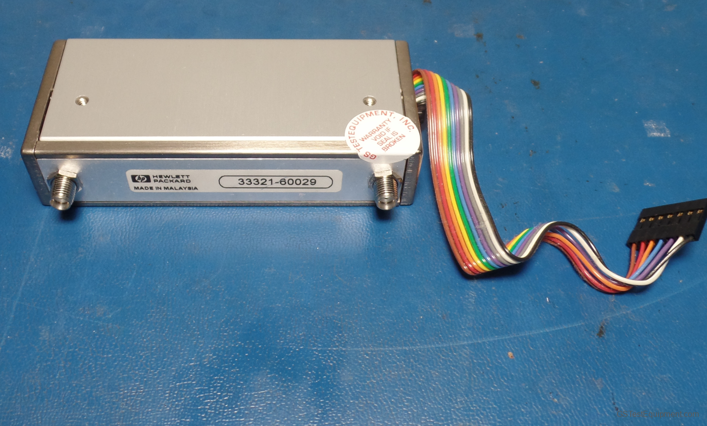 HP / Keysight / Agilent 33321-60029 Attenuator / Component / Parts - front view