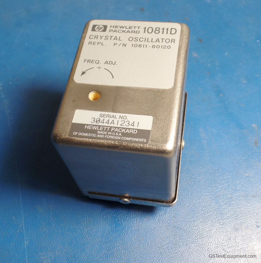 HP / Keysight / Agilent 110811D Frequency Time Standards  - front view