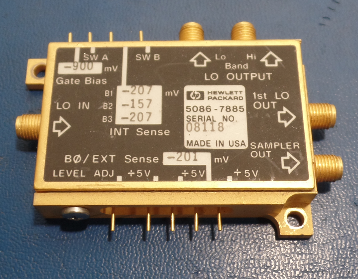 HP / Keysight / Agilent 5086-7885 Plug In / Part / Component / Module - front view