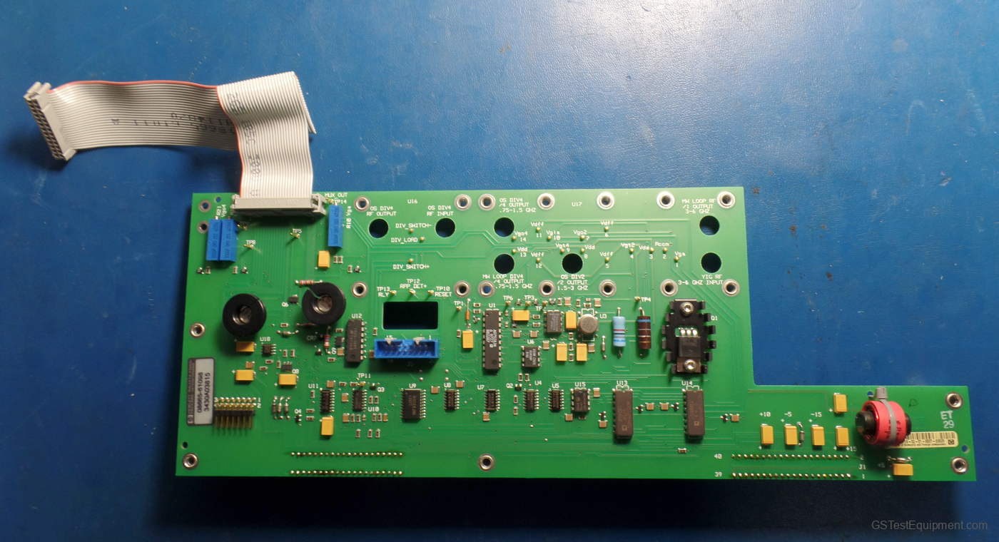 HP / Keysight / Agilent 08665-61098 Plug In / Part / Component / Module - front view