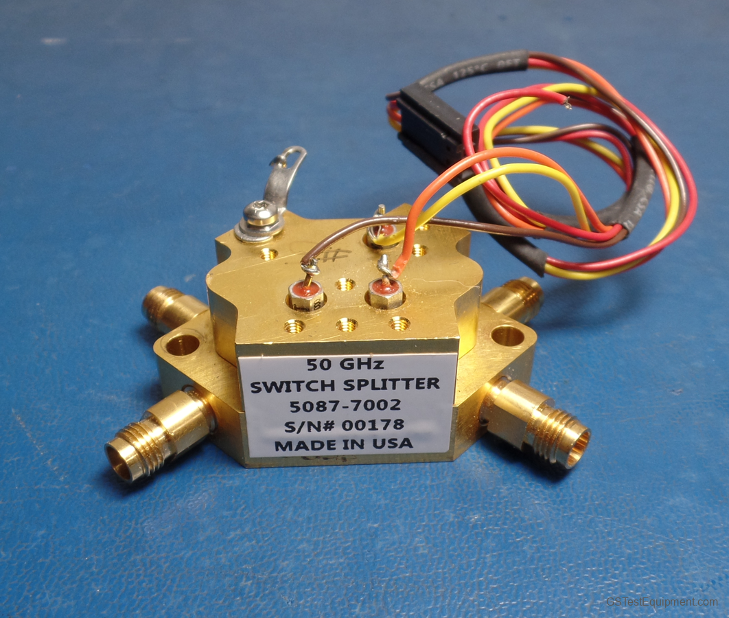 HP / Keysight / Agilent 5087-7002 Plug In / Part / Component / Module - front view