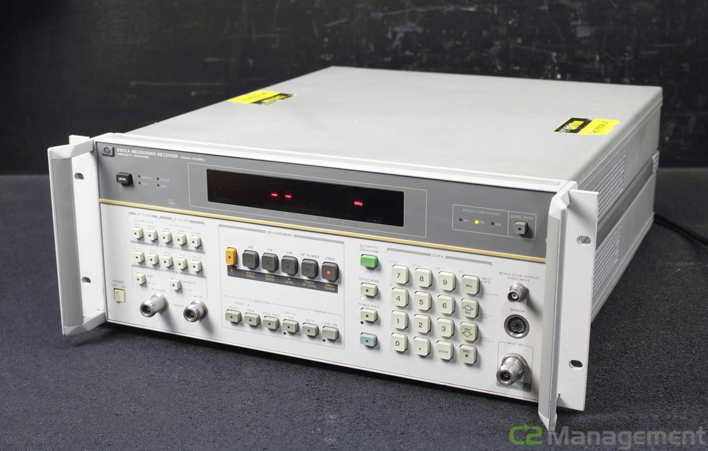 HP / Keysight / Agilent 8902A Calibrators - front view