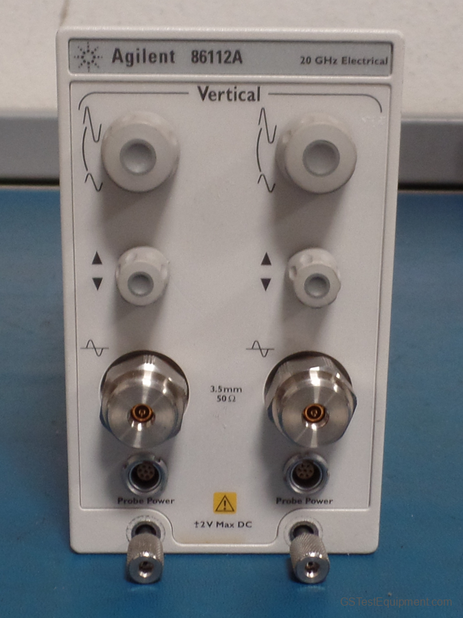 HP / Keysight / Agilent 86112A Oscilloscopes - front view