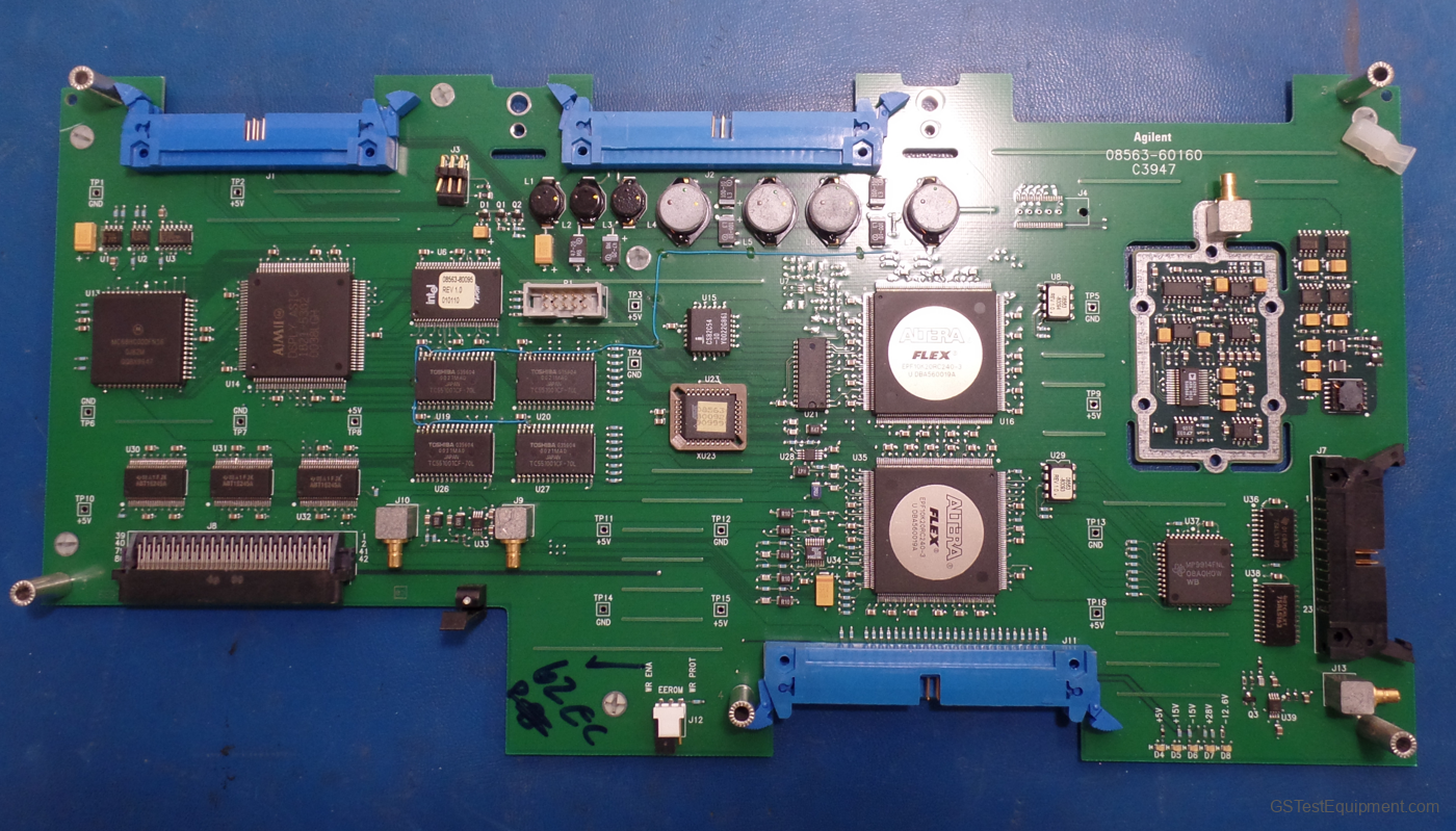 HP / Keysight / Agilent 08563-60160 Plug In / Part / Component / Module - front view