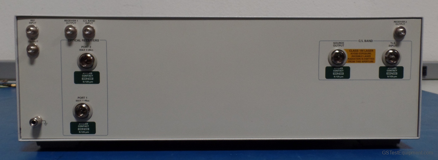 HP / Keysight / Agilent 86038A-test-set Photonic Dispersion analyzers - front view