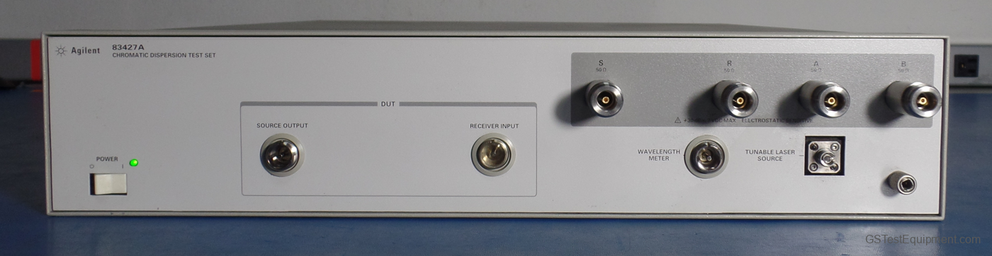 HP / Keysight / Agilent 83427A Optical Spectrum Analyzers - front view