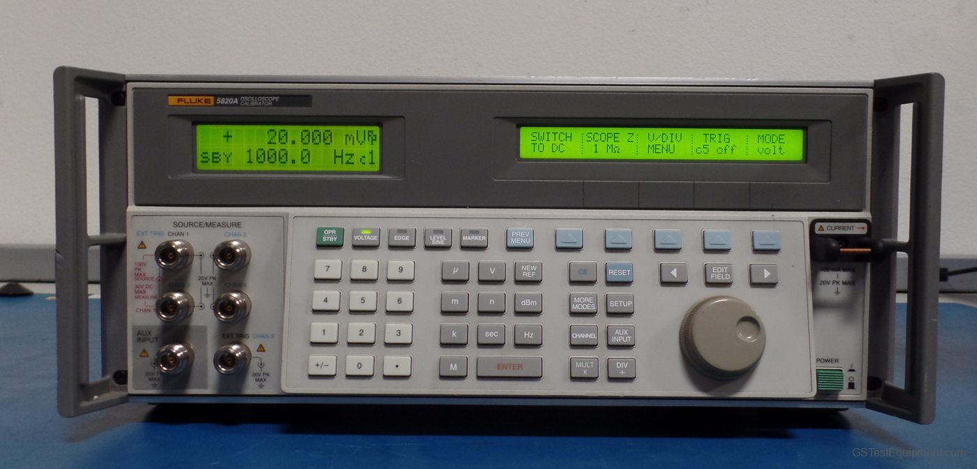 Fluke 5820A Calibrators - front view
