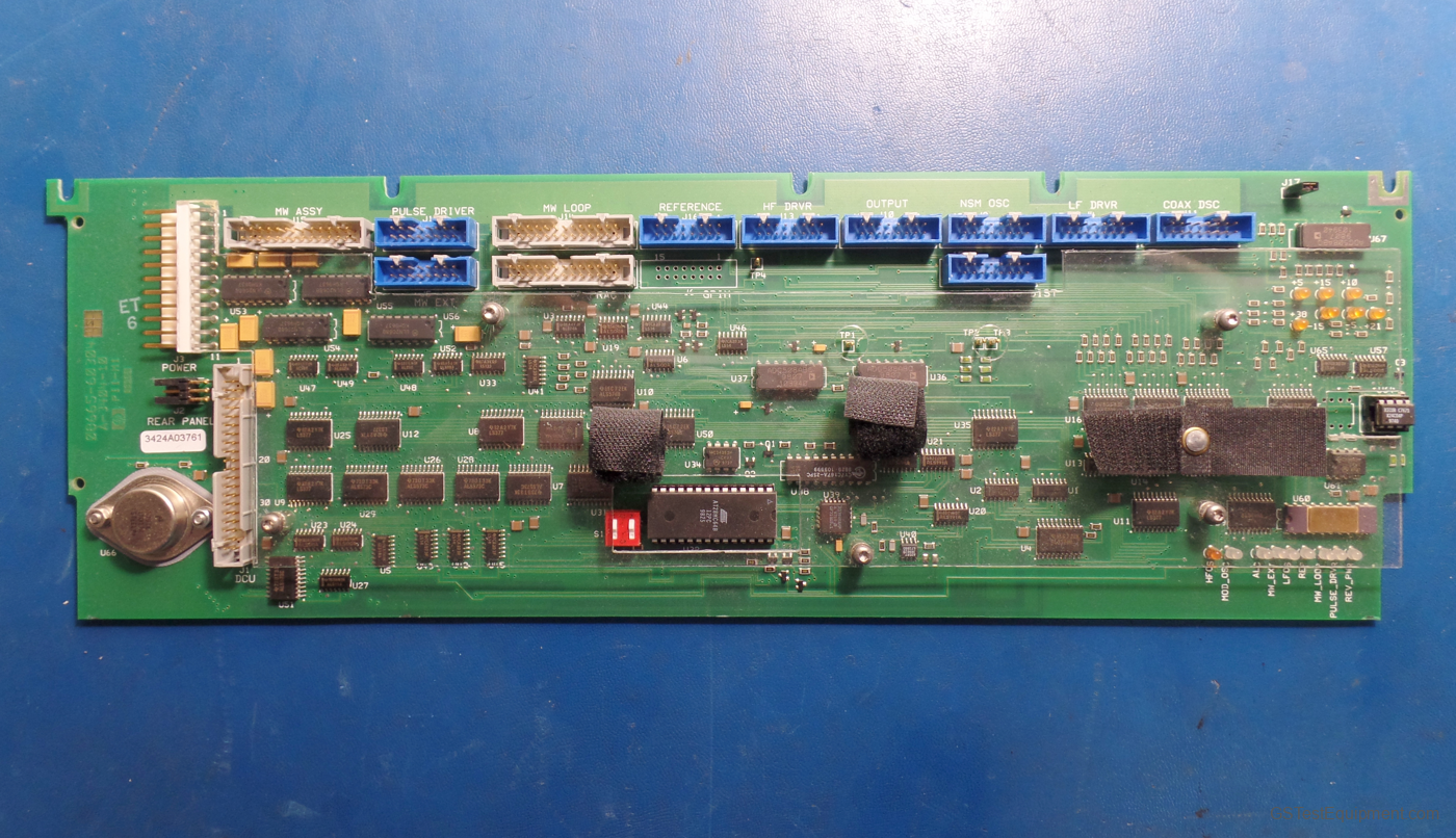 HP / Keysight / Agilent 08665-60304 PCB and Electrical Modules  - front view