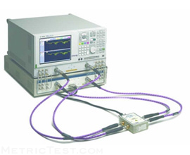 HP / Keysight / Agilent N4446A Network Analyzers - front view