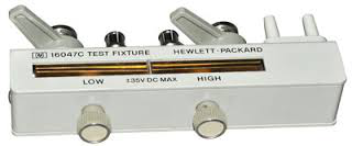 HP / Keysight / Agilent 16047C RCL Measurement Instruments - front view