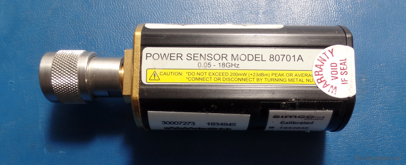 Gigatronics 80701A RF Power Measurement - front view