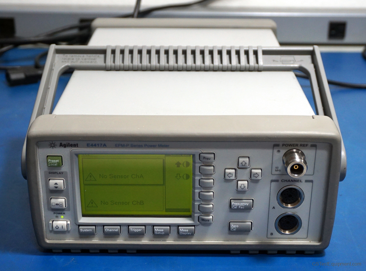 HP / Keysight / Agilent E4417A RF Power Measurement - front view