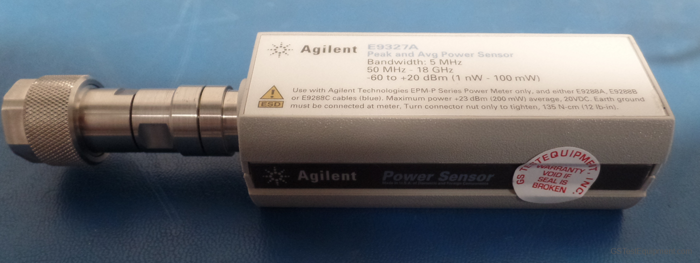 HP / Keysight / Agilent E9327A RF Power Measurement - front view