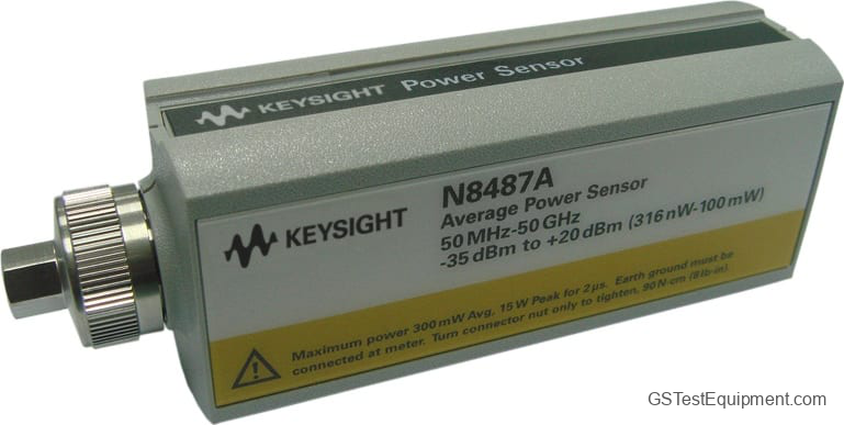HP / Keysight / Agilent N8487A RF Power Meters - front view