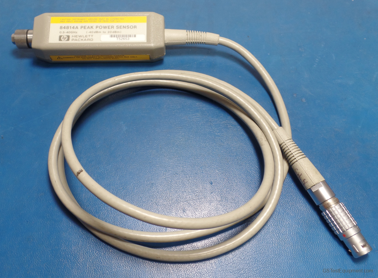 HP / Keysight / Agilent 84814A RF Power Measurement - front view