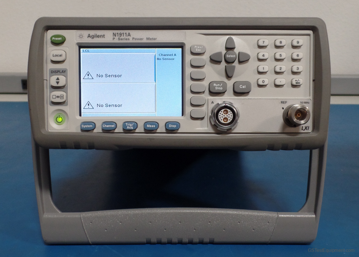 HP / Keysight / Agilent N1911A RF Power Measurement - front view
