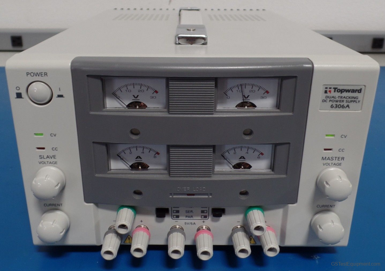 Topward 6306A Power Supplies - front view