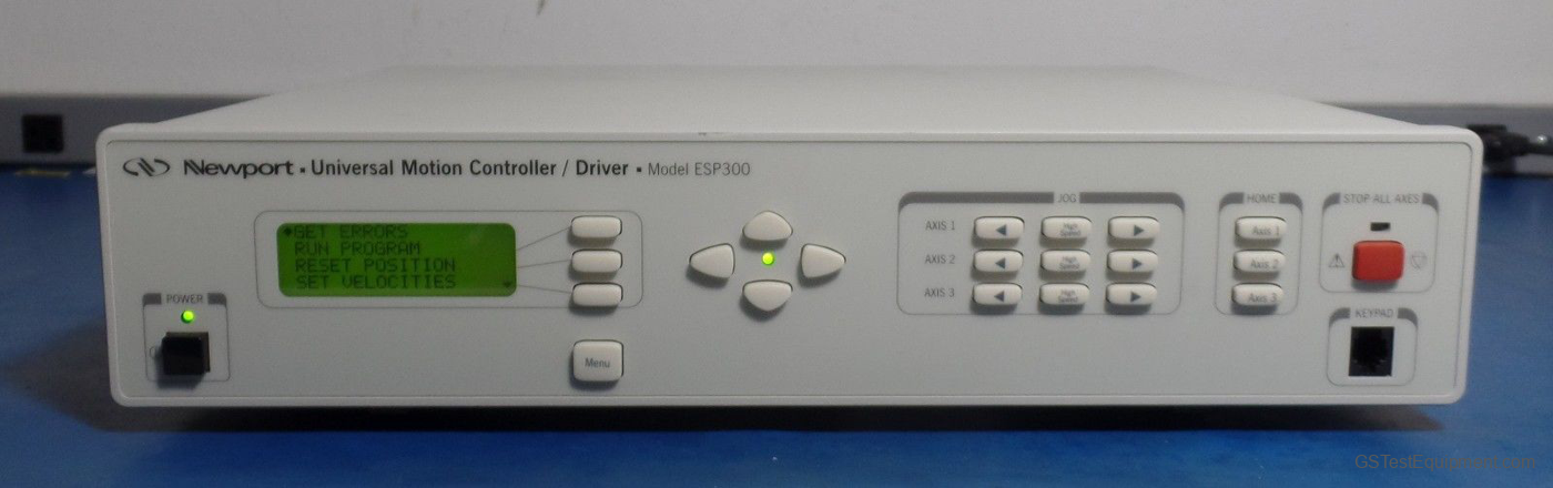Newport ESP300 Motion Controller - front view
