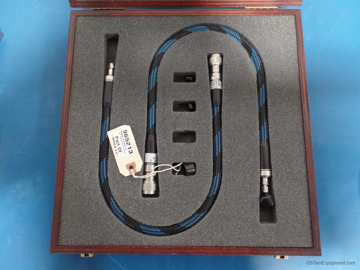 Rohde and Schwarz ZV-Z13 RF Cables - front view