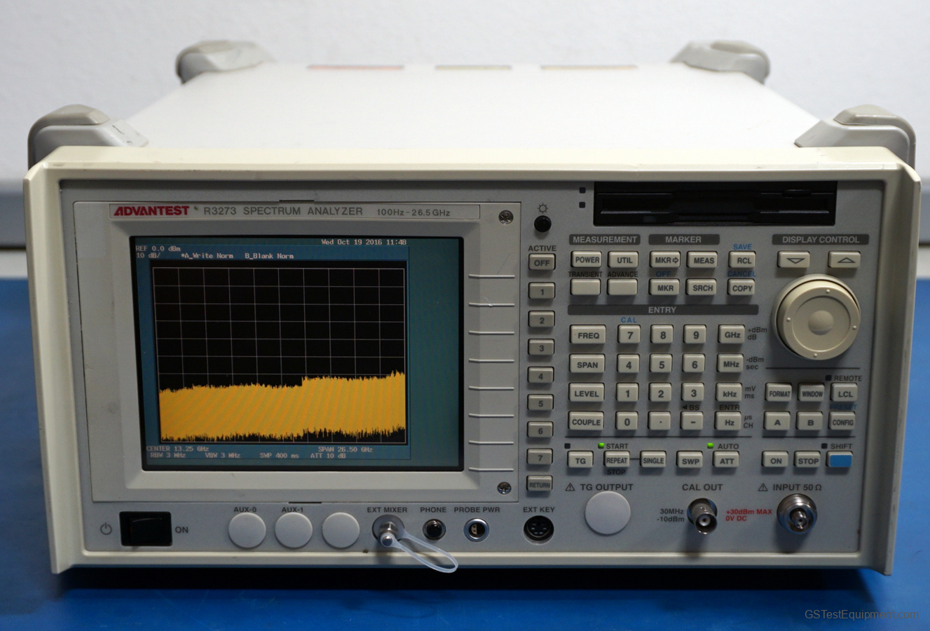 Advantest R3273 Spectrum Analyzers - front view