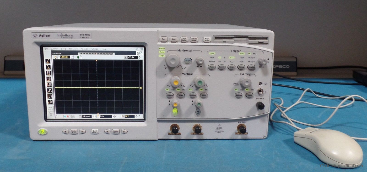 HP / Keysight / Agilent 54810A Oscilloscopes - front view