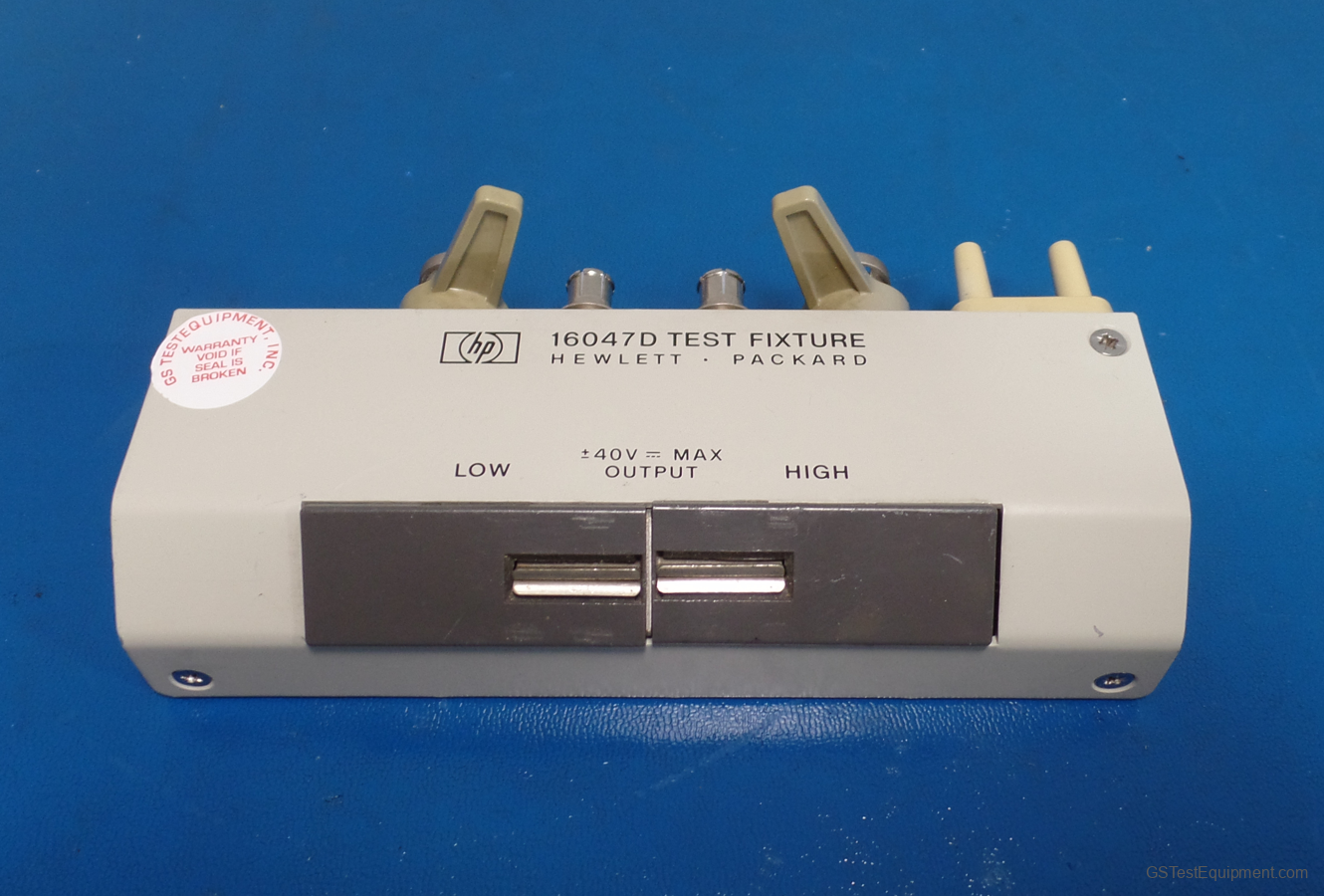 HP / Keysight / Agilent 16047D RCL Measurement Instruments - front view