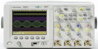 HP / Keysight / Agilent DSO5034A Oscilloscopes - front view