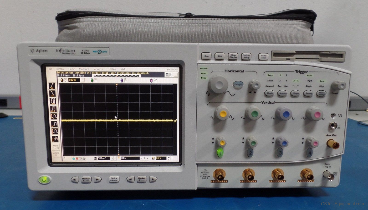 HP / Keysight / Agilent 54845A-001 Oscilloscopes - front view