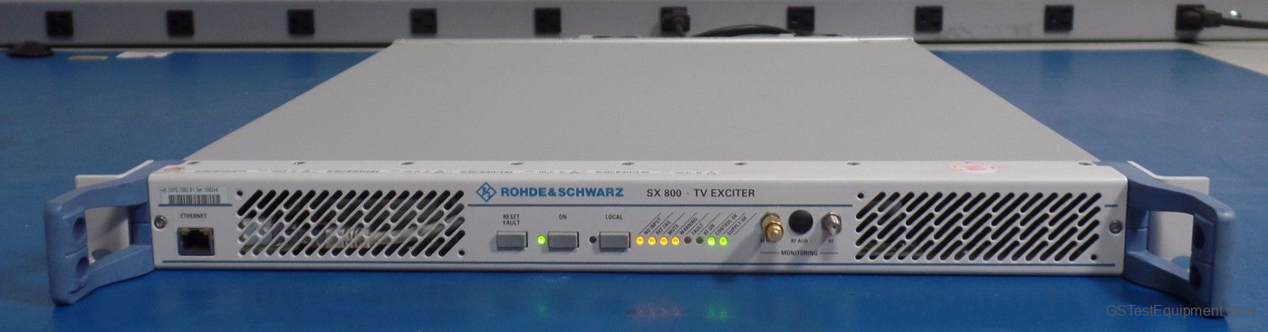 Rohde and Schwarz SX 800 TV and Video - front view
