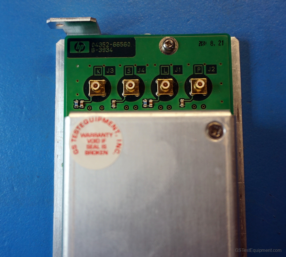 HP / Keysight / Agilent 04352-66560 Accessories - front view