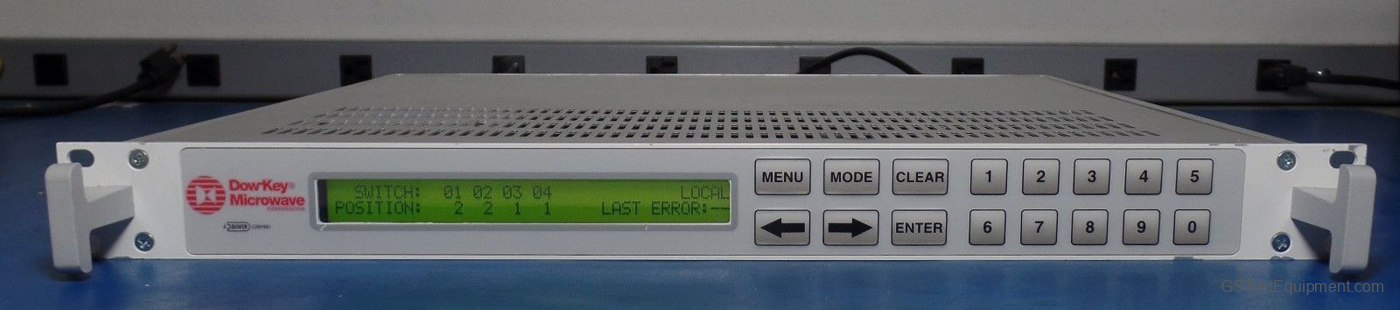 DOW KEY MICROWAVE 4104-4/6-ENET Switching System - front view