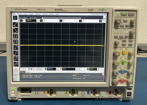 HP / Keysight / Agilent MSO9254A Oscilloscopes - front view